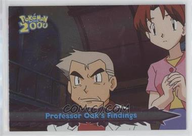 2000 Topps Pokemon The Movie 2000 - [Base] - Foilboard #29 - Professor Oak's Findings