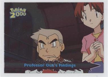 2000 Topps Pokemon The Movie 2000 - [Base] - Foilboard #29 - Professor Oak's Findings