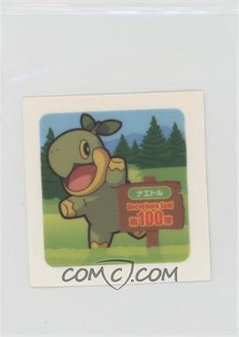 2000s-Present Daiichi Pokemon Bread Deco Chara Stickers - [Base] - Japanese #_TURT.100 - Turtwig (Set 100)