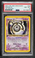 Unown (M) [PSA 8 NM‑MT]