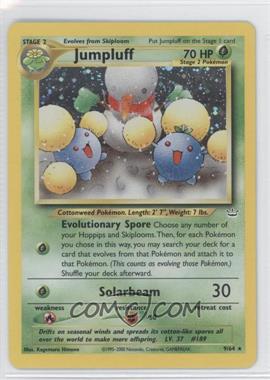 2001 Pokemon - Neo Revelation - [Base] - Unlimited #9 - Holo - Jumpluff