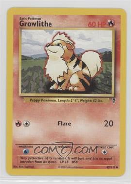 2002 Pokemon Legendary Collection - [Base] #45 - Growlithe