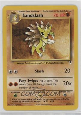 2002 Pokemon Legendary Collection - [Base] #62 - Sandslash