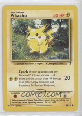 2002 Pokemon Legendary Collection - [Base] #86 - Pikachu [Noted]