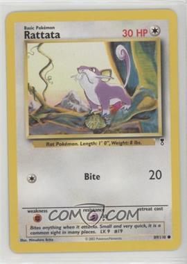 2002 Pokemon Legendary Collection - [Base] #89 - Rattata