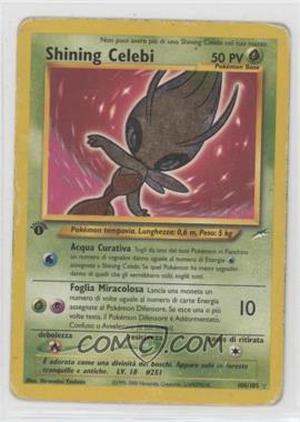 2002 Pokemon Neo Destiny - [Base] - Italian 1st Edition #106 - Shining Celebi (Holo) [Good to VG‑EX]