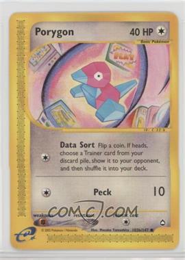 2002 Pokemon e-Card Series - Aquapolis - [Base] #103a - Porygon