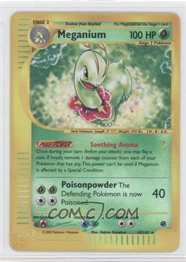 2002 Pokemon e-Card Series - Expedition - [Base] - Reverse Foil #18 - Meganium