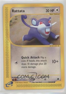 2002 Pokemon e-Card Series - Expedition - [Base] #128 - Rattata