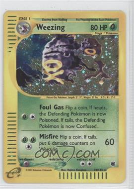 2002 Pokemon e-Card Series - Expedition - [Base] #32 - Holo - Weezing