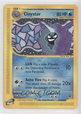 2002 Pokemon e-Card Series - Expedition - [Base] #42 - Cloyster