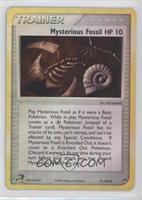 Mysterious Fossil