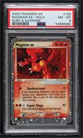 Holo - Magmar ex [PSA 8 NM‑MT]