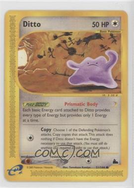 2003 Pokemon e-Card Series - Skyridge - [Base] #51 - Ditto