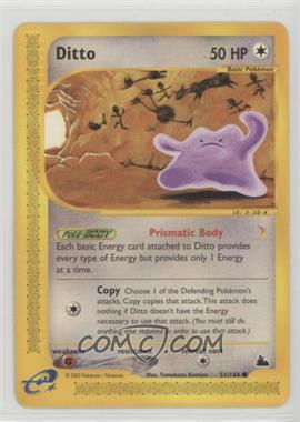 2003 Pokemon e-Card Series - Skyridge - [Base] #51 - Ditto