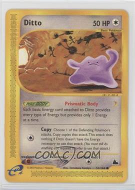 2003 Pokemon e-Card Series - Skyridge - [Base] #51 - Ditto