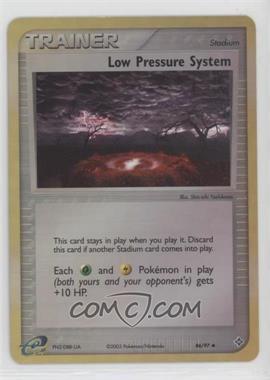 2003 Pokémon - EX Dragon - [Base] - Reverse Foil #86 - Low Pressure System