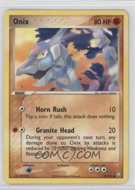 04 Pokemon Ex Team Rocket Returns Booster Pack Base 69 Onix 04 Pokemon Ex Team Rocket Returns Booster Pack Base 69 Onix