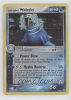 Team Aqua's Walrein (Holo) [EX to NM]