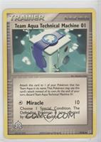 Team Aqua Technical Machine 01