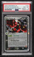 Holo - Rocket's Scizor ex [PSA 8 NM‑MT]