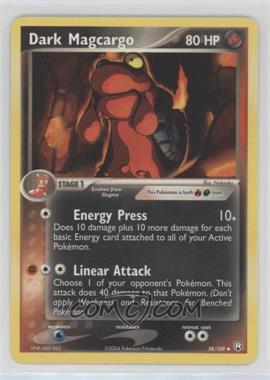 2004 Pokémon - EX Team Rocket Returns - [Base] #38 - Dark Magcargo