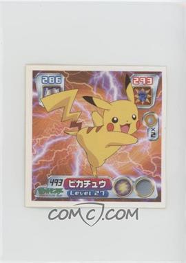 2004 Pokémon Amada Sticker - [Base] #493 - Pikachu