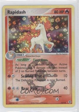 2004 Pokémon EX FireRed & LeafGreen - [Base] - Reverse Foil #13 - Rapidash