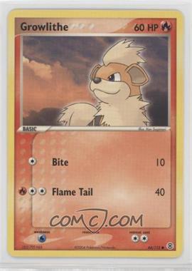2004 Pokémon EX FireRed & LeafGreen - [Base] #64 - Growlithe