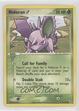 2004 Pokémon EX FireRed & LeafGreen - [Base] #71 - Nidoran M