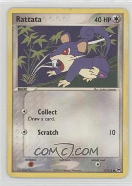 2004 Pokémon EX FireRed & LeafGreen - [Base] #77 - Rattata [Noted]