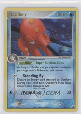 2005 Pokemon - EX Unseen Forces - [Base] #10 - Holo - Octillery