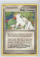 Wally's Training
