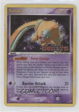 2005 Pokémon EX Deoxys - [Base] - Reverse Foil #18 - Deoxys