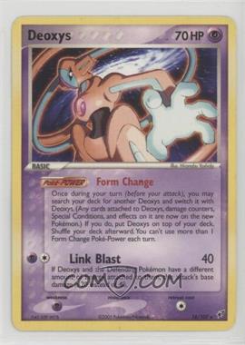2005 Pokémon EX Deoxys - [Base] #16 - Holo - Deoxys
