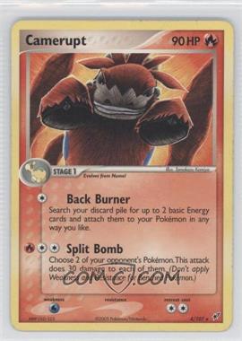 2005 Pokémon EX Deoxys - [Base] #4.1 - Camerupt