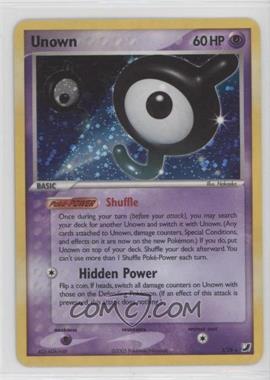 2005 Pokémon EX Unseen Forces - Unown Inserts [Base] #J - Holo - Unown [EX to NM]