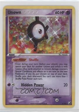 2005 Pokémon EX Unseen Forces - Unown Inserts [Base] #K - Holo - Unown