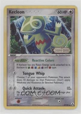 2006 Pokemon EX - Legend Maker - [Base] - Reverse Foil #37 - Kecleon