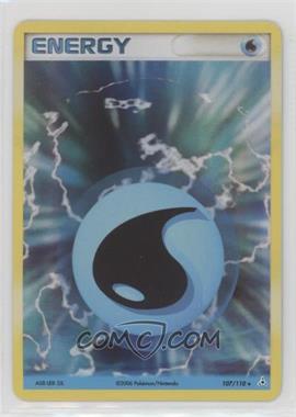 2006 Pokemon EX Holon Phantoms - [Base] - Reverse Foil #107 - Water Energy