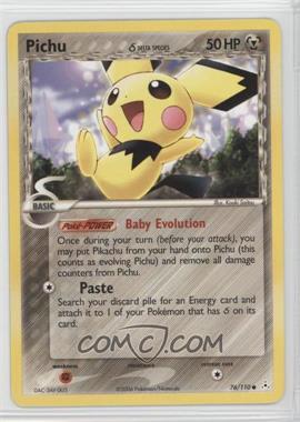 2006 Pokemon EX Holon Phantoms - [Base] #76 - Pichu