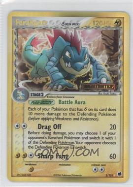 2006 Pokémon EX - Dragon Frontiers - Expansion Set [Base] - Reverse Foil #2 - Feraligatr