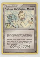 Professor Elm's Training Method