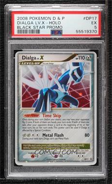 2007-2009 Pokémon Diamond & Pearl - Black Star Promos [Base] #DP17 - Dialga Lv. X (Holo) [PSA 5 EX]