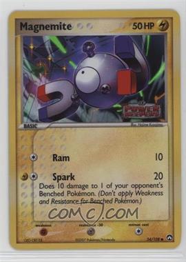 2007 Pokemon - EX Power Keepers - [Base] - Reverse Foil #54 - Magnemite [EX to NM]