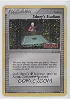 Sidney's Stadium [Noted]