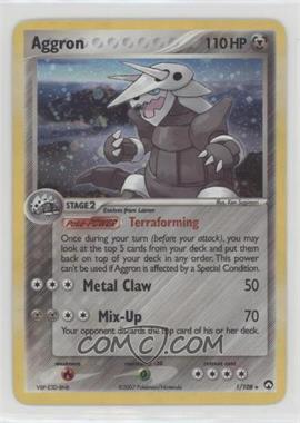 2007 Pokemon - EX Power Keepers - [Base] #1 - Holo - Aggron