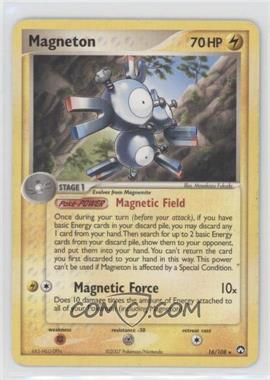 2007 Pokemon - EX Power Keepers - [Base] #16 - Magneton