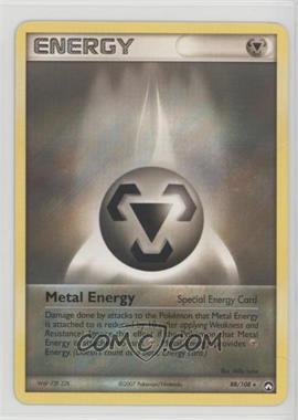 2007 Pokemon - EX Power Keepers - [Base] #88 - Metal Energy