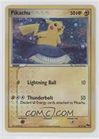 Pikachu - Upside Down Back Misprint (Holo) [EX to NM]